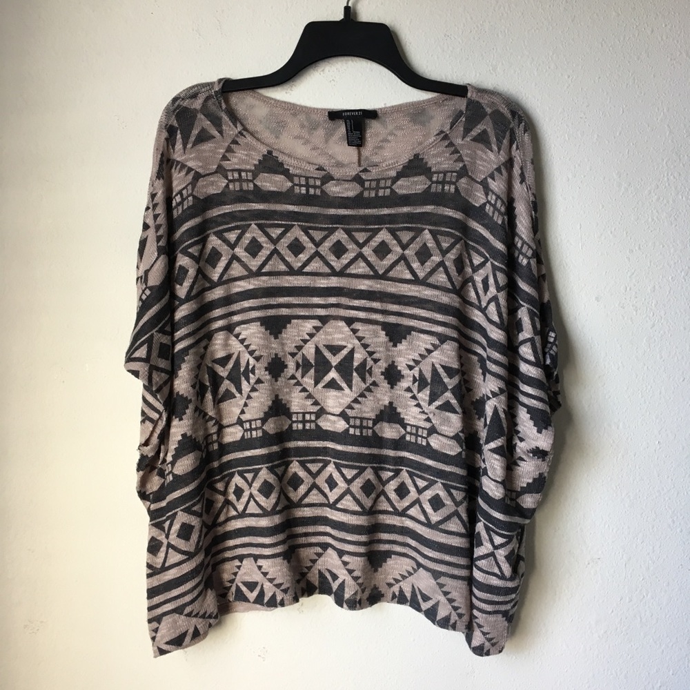 Boho Flowy Top